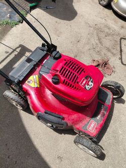 Toro self propelled personal pace