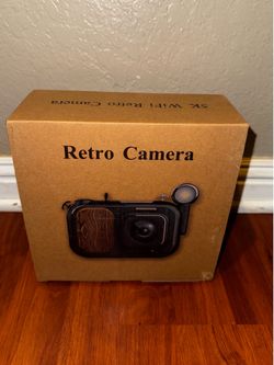 5K Digital Camera with 50x Digital Zoom