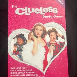 Clueless Board Game New 