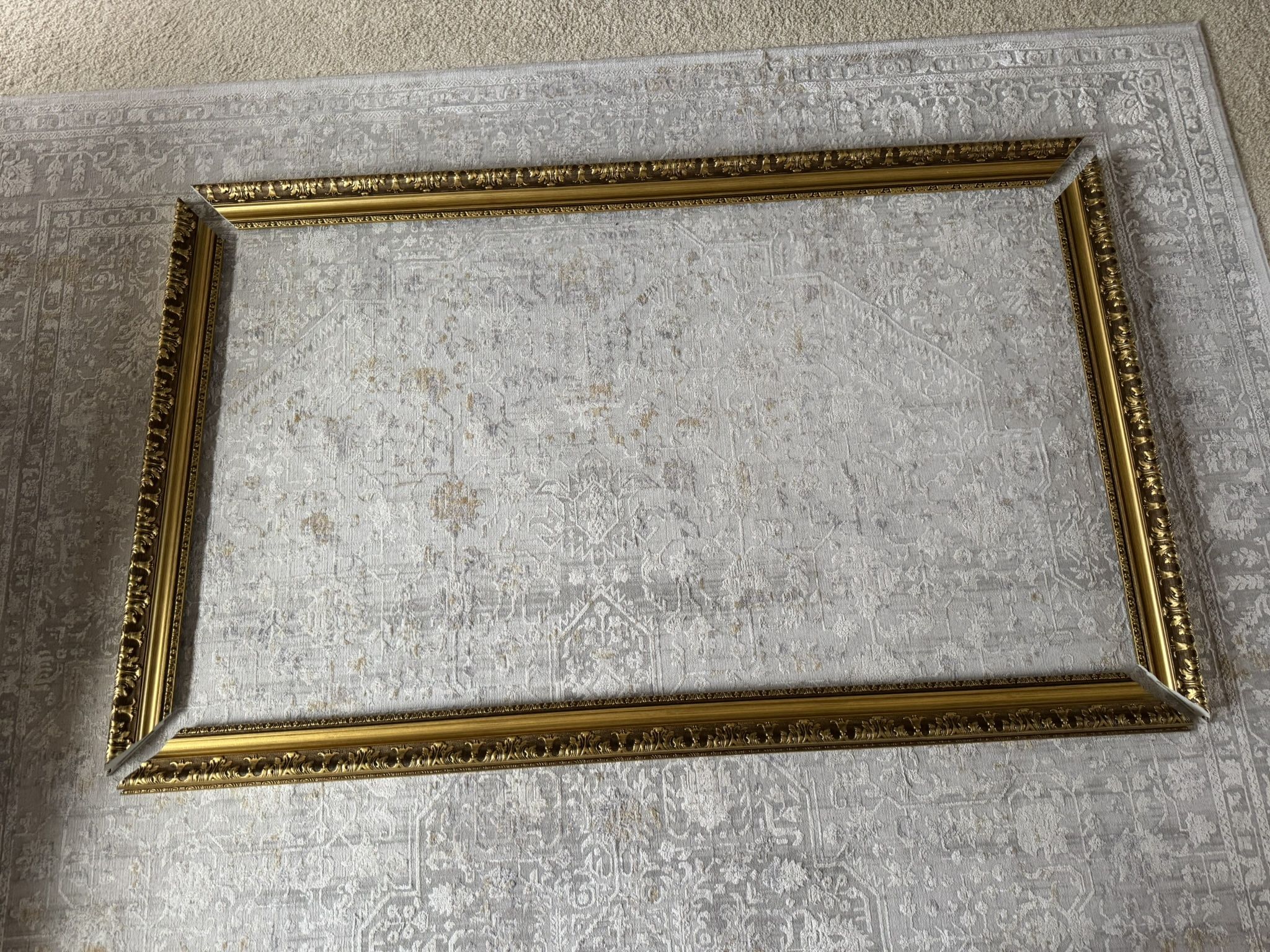 65" TV Frame Rustic Gold Bezel for Samsung Frame