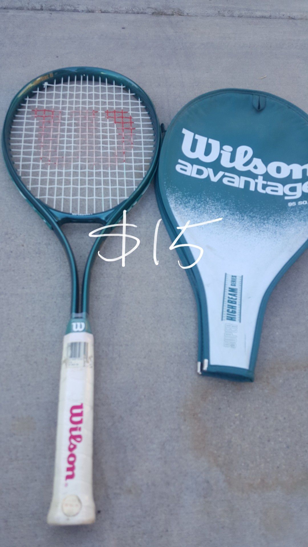 Wilson Advantage 95 Tennis Racket Racquet