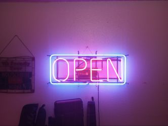 Neon sign