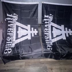 Used Riverside Flag Size 3ftx5ft 