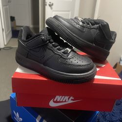 Black Nike Air forces