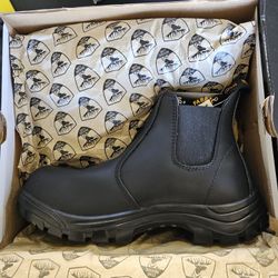 Sz 9 Moose Log Woman's Work Boots