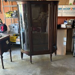 Display Chest. Missing Peace Of Glass. 