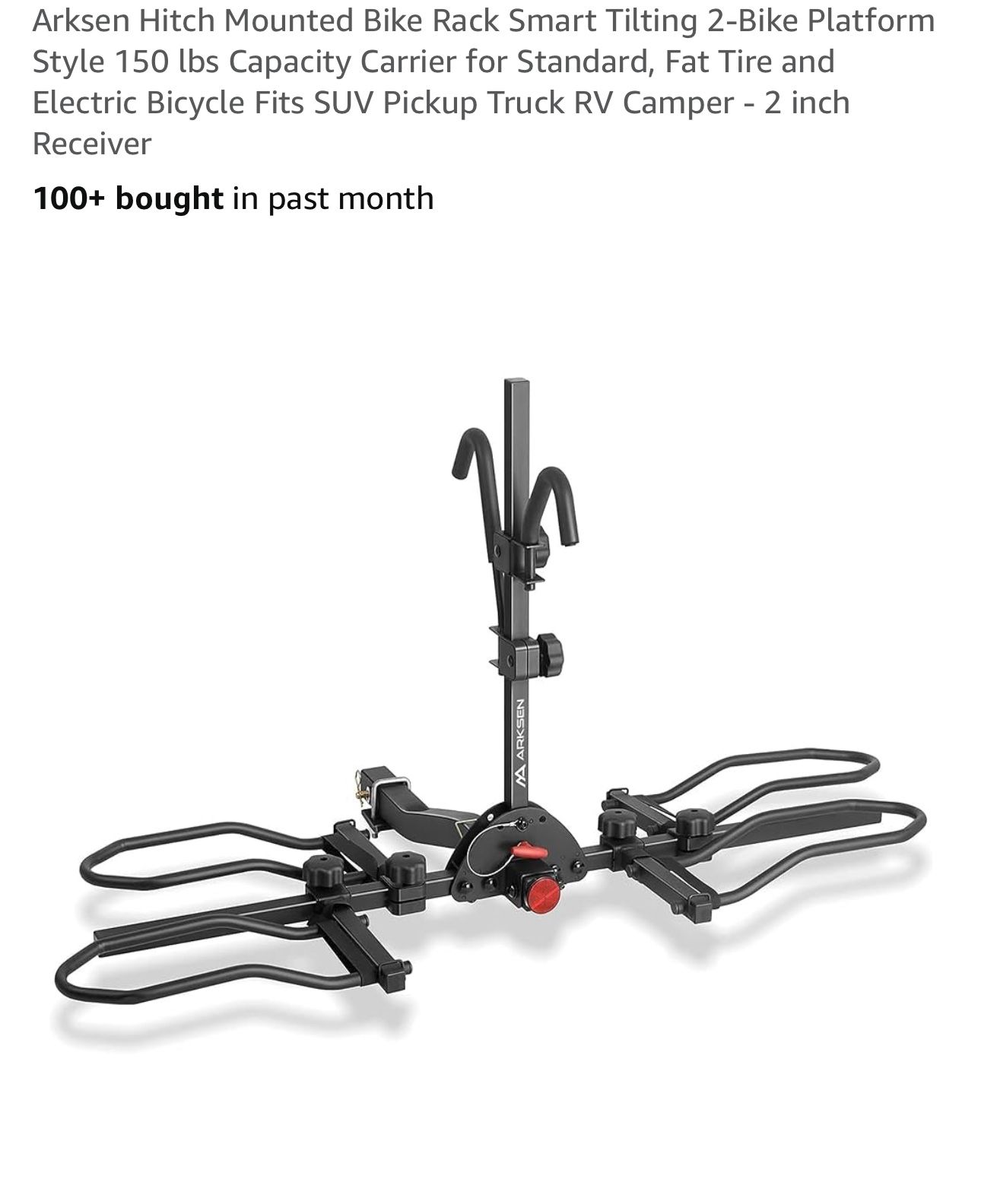 E-bike Hitch Rack