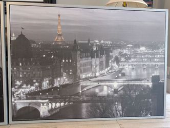 Paris aerial photograph