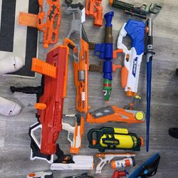 Nerf And Watergun Bundle