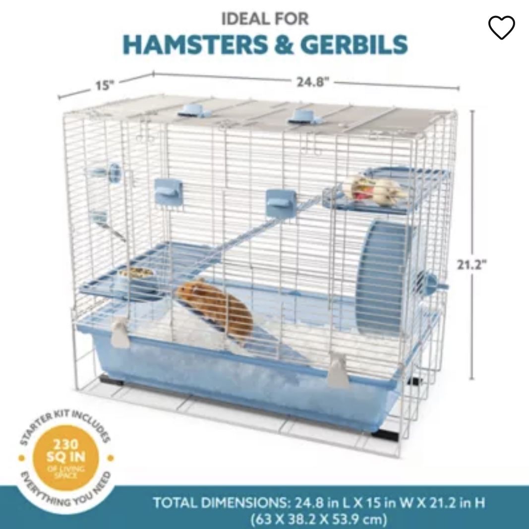 Like New Hamster/small Animal Cage From PetSmart