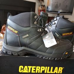 NIB Caterpillar Threshold Soft Toe Work Boots P74129  ASTM F2892-18-EH Size 12