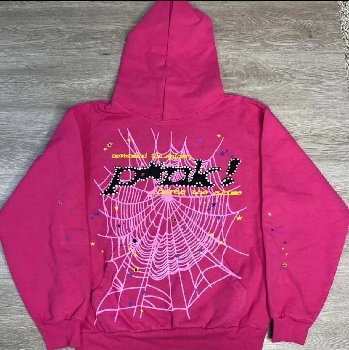 Pink Spider Hoodie