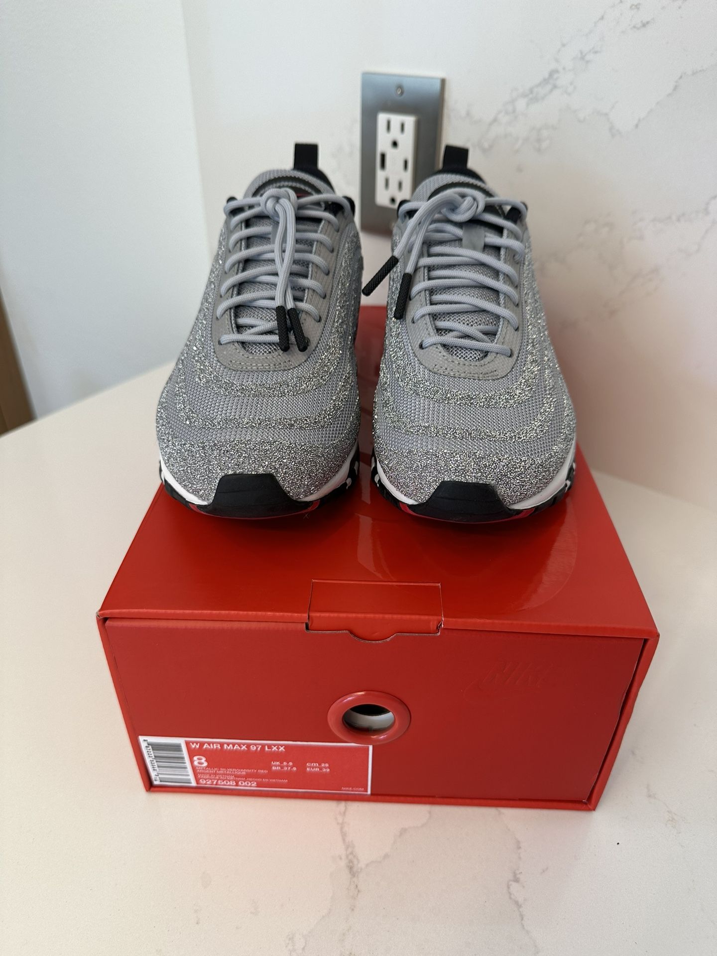 Nike Air Max 97 Swarovski Crystal Silver No Bullet // W8/M6.5 for 