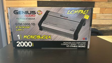 Genius Car Amplifier