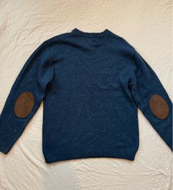 Blue Wool Sweater L