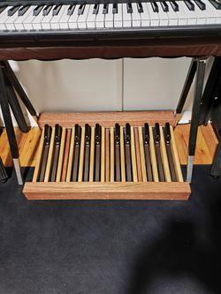 JG3 Tech 24 note MIDI Pedalboard Organ + Bench