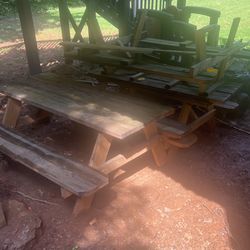 3 Picnic Tables
