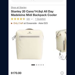 THE ALL DAY MADELEINE MIDI COOLER BACKPACK | 20 CAN | 14.8 QT | 14.0 L