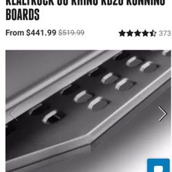 New In Unopened Box RB 20 Go Rhino Running Boards