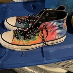 Tie-dye Chucks Women’s Size 8