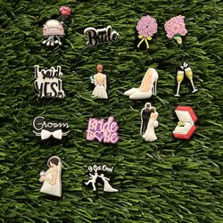 Wedding Croc Charms