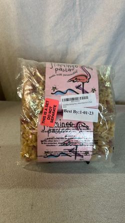 Flamingo Shaped Pasta
