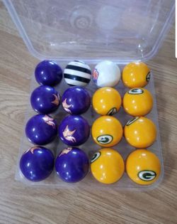Packers vs Minnesota Vikings Pool Balls
