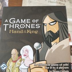Game of Thrones Hand of the King Board Game Complete Fantasy Flight 2016