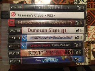 PS3 games like new