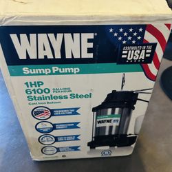 Brand New Wayne Sump Pump – Never Used!