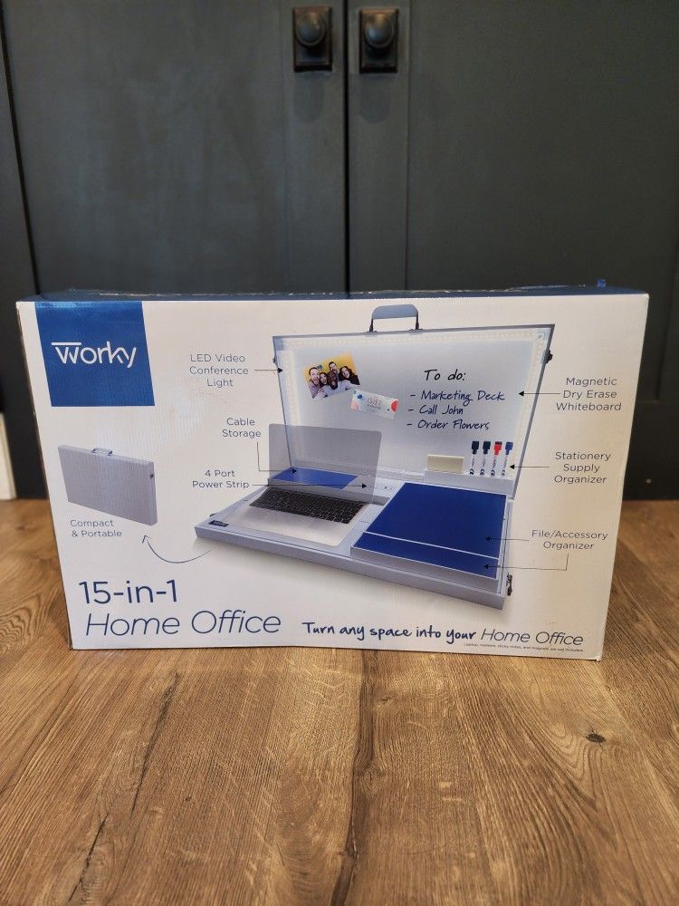 Worky Home Office 15in1 home office portable work station