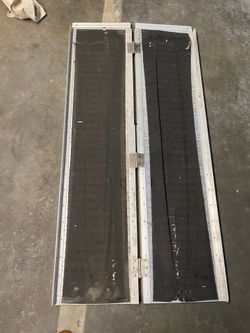 4 Foot Ling Used Folding Metal Ramp
