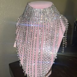 Choker Necklace ! Stand Is Also For Sale 