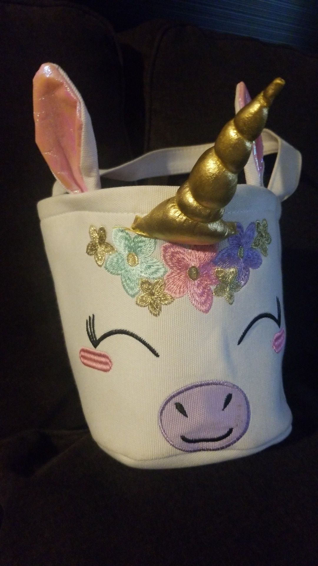 Unicorn Halloween/ Easter basket