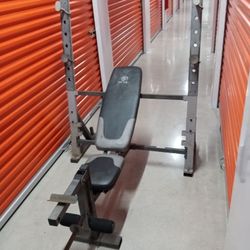 XR 18.9 Olympic Bench, Olympic Bar, Weights