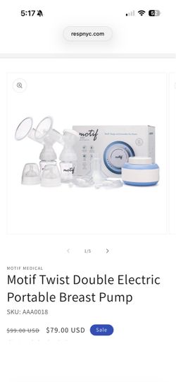 Motif Twist Breast Pump