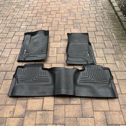 Husky Weatherbeater Floor Liners Came Out Of A 2018 GMC Sierra Denali 1500 Crew Cab