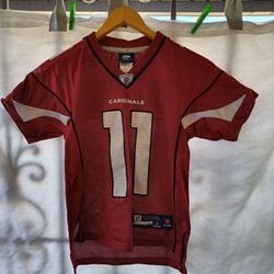 Arizona Cardinals Youth #11 Larry Fitzgerald Red/White/Black Reebok Youth Used S Jersey 