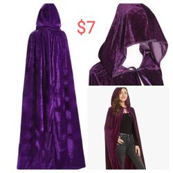 Hooded Cape Unisex Halloween Cloak