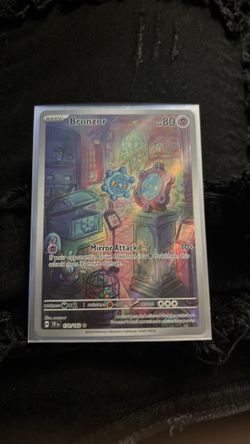 Bronzor full art pokemon card