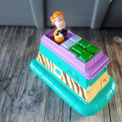 3.5" Commvee 2000 Burger King PVC Action Figure Vehicle Wild Thornberrys Vintage