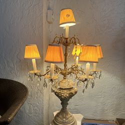 Vintage Table Top Chandelier 