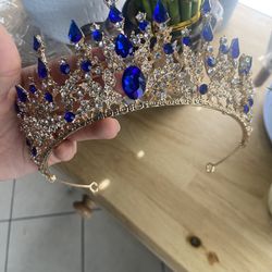 Quinceañera Royal Blue Crown