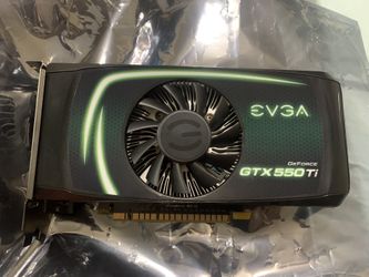 EVGA 550ti 2GB