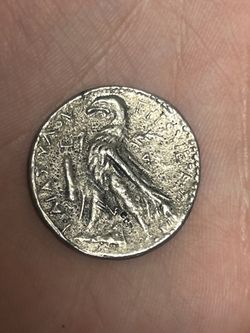 Vintage Greek Owl Coin – Athena & Owl Design – Collectible