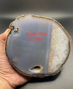 Agate Polished Slab from Brazil 2.55lbs