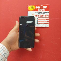 IPhone 8 Puls 64GB Factory Unlocked To Any Carrier Cash Price $239