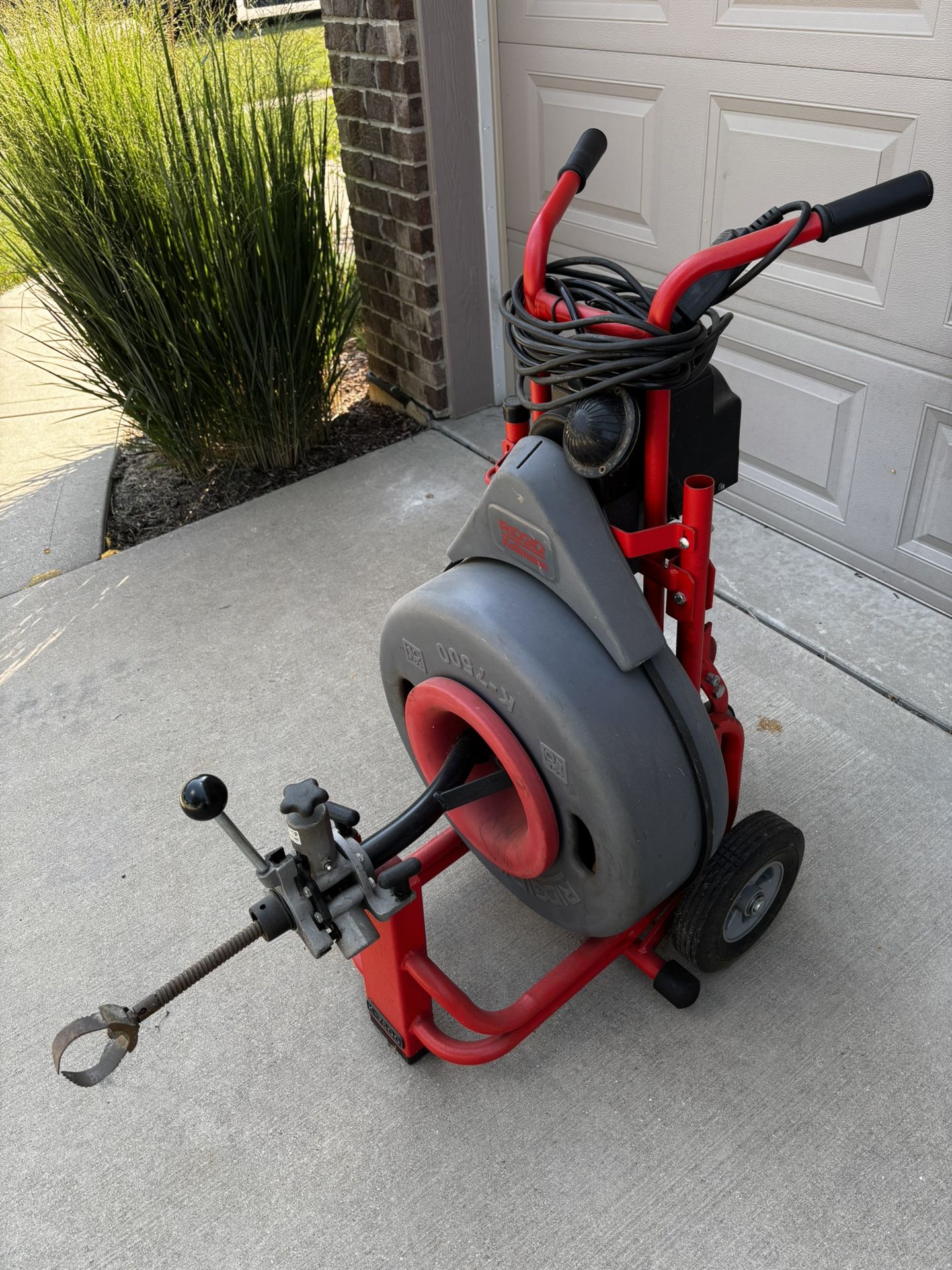 Ridgid K-7500 Drain Cleaning Machine With Auto Feed