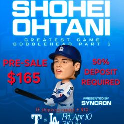 Ohtani 2026 bobblehead #1