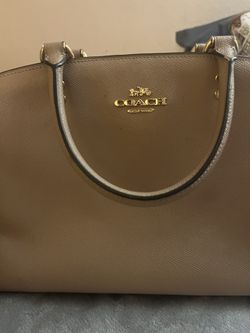 Taupe Coach Bag